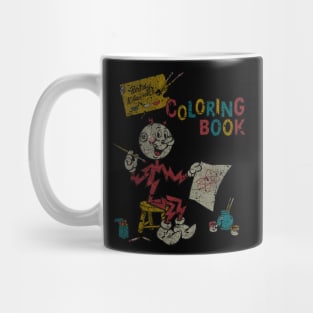 VINTAGE REDDY KILOWATT COLORING BOOK Mug